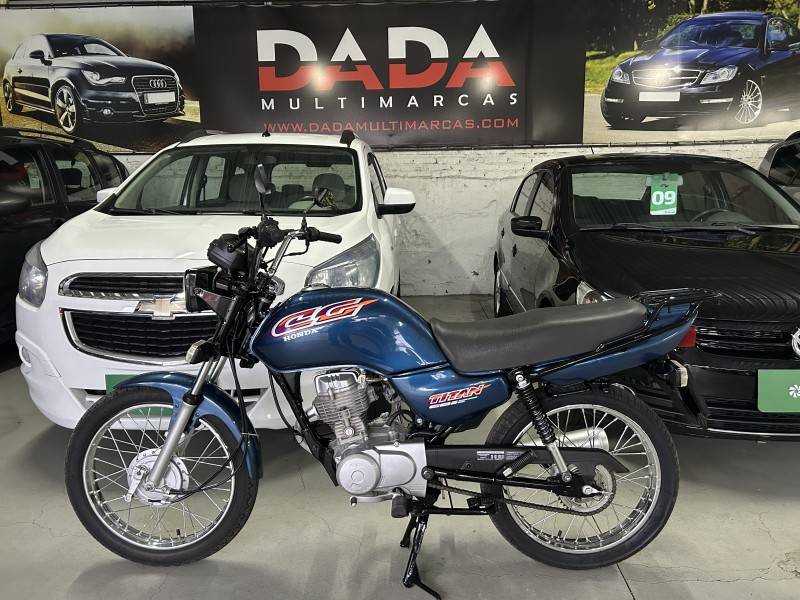 HONDA - CG 125 - 1997/1998 - Azul - R$ 9.900,00