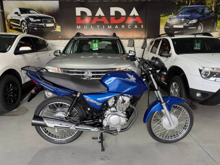 HONDA - CG 150 - 2004/2005 - Azul - R$ 10.900,00