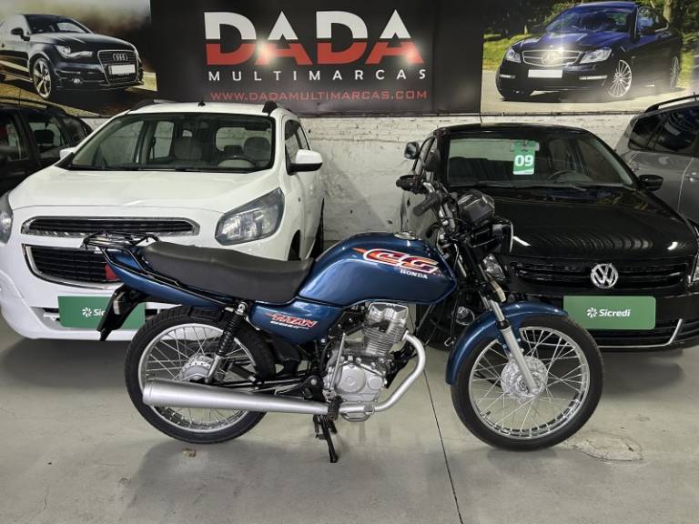 HONDA - CG 125 - 1997/1998 - Azul - R$ 9.900,00